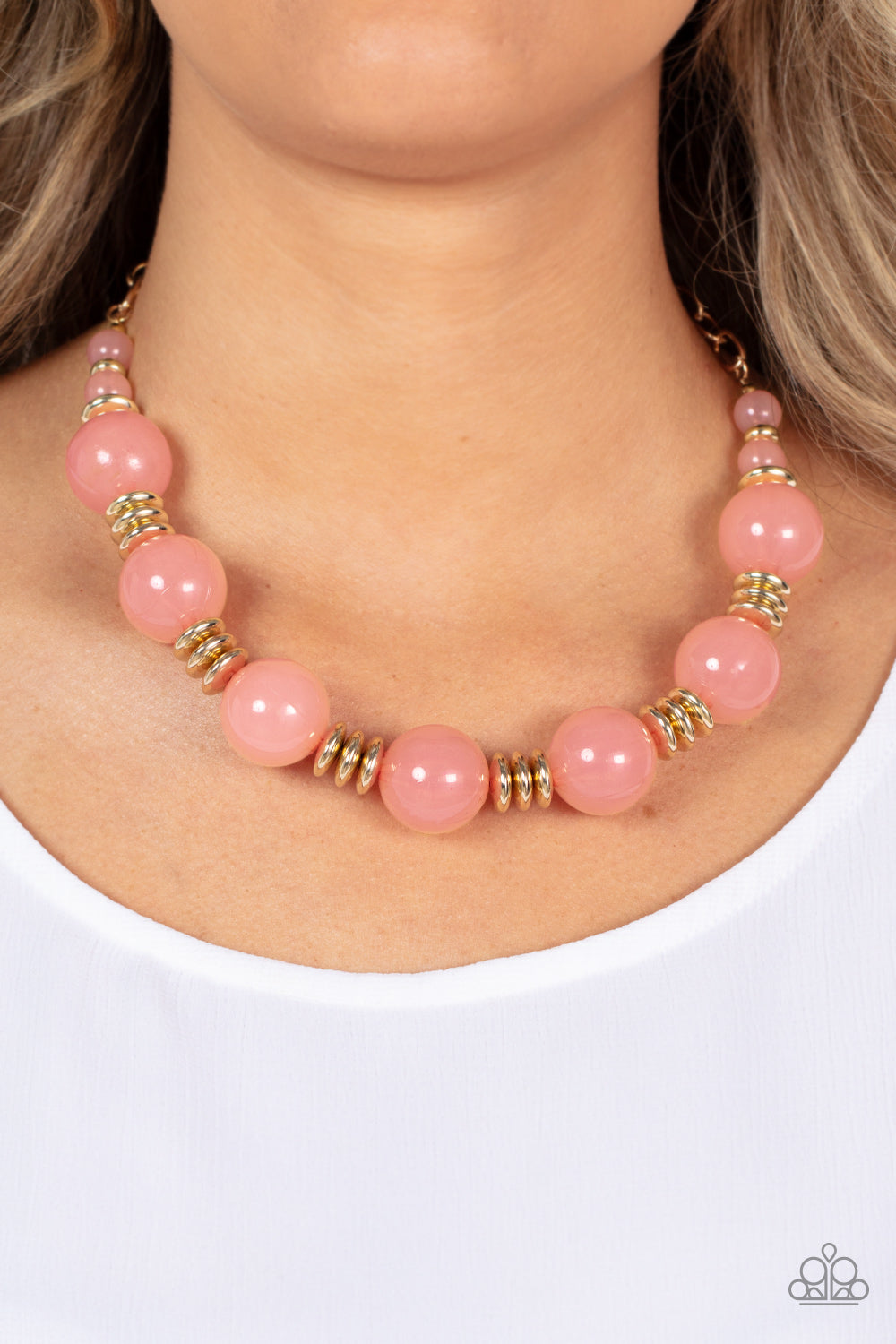 Race to the POP - Pink Necklace