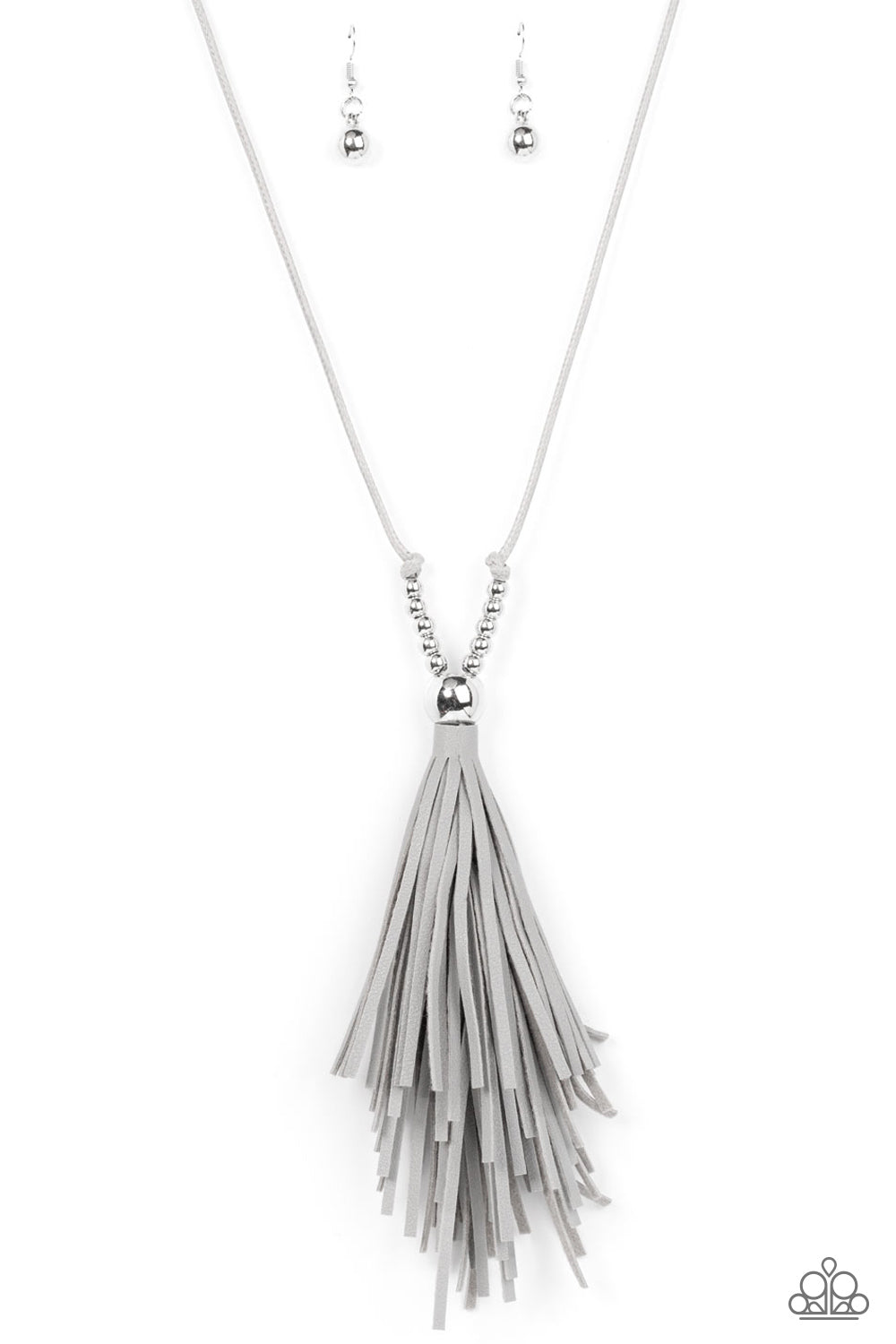 A Clean Sweep - Silver Necklace-Paparazzi