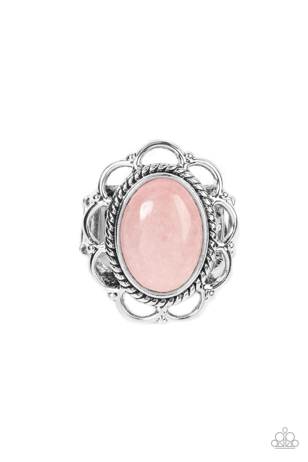 Gemstone Eden - Pink Ring-Paparazzi