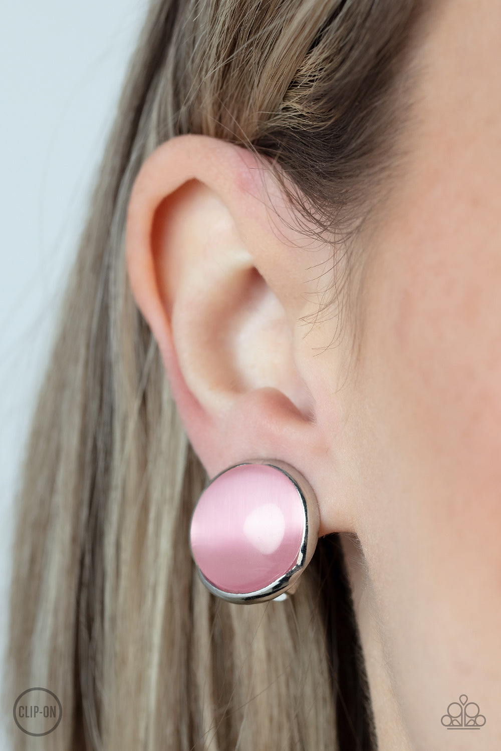 Cool Pools - Pink Earrings-Paparazzi